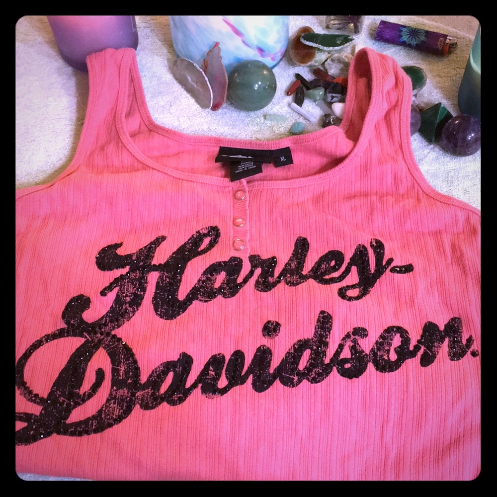 Harley Davidson tank